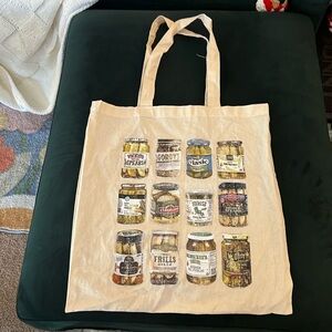 pickle tote bag
